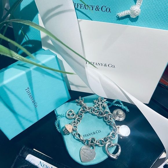 NOT FOR SALE Authentic TIFFANY & CO Multi Charm Bracelet - Picture 6 of 15